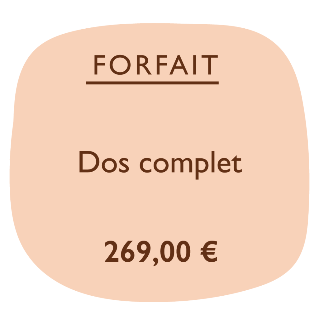Forfait dos complet 269€